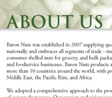 Baron Nuts Sell Sheets