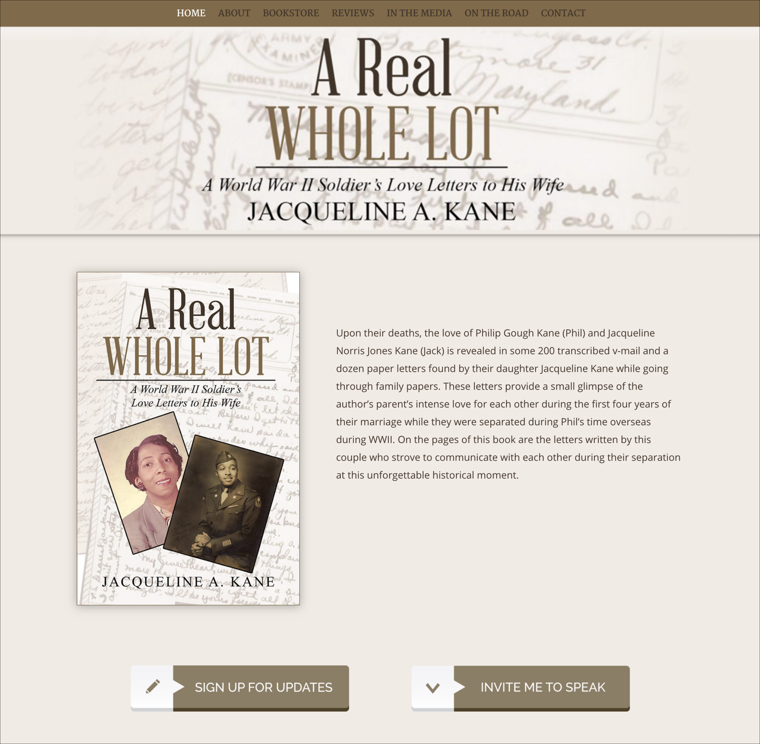 A Real Whole Lot Website